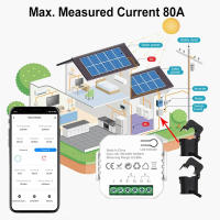 Medidor De Energía WiFi Tuya Smart Life 80A Monitoreo Remoto De Producción Y Consumo De Energía Control Por APP - details 3