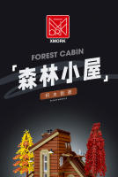 Bloques De Construcción Creativos Serie Foresta House Modelo De Ciudad Luz Conjunto De Calle Vivienda Modular Arquitectura Para Niños Regalos Para Niños - details 20