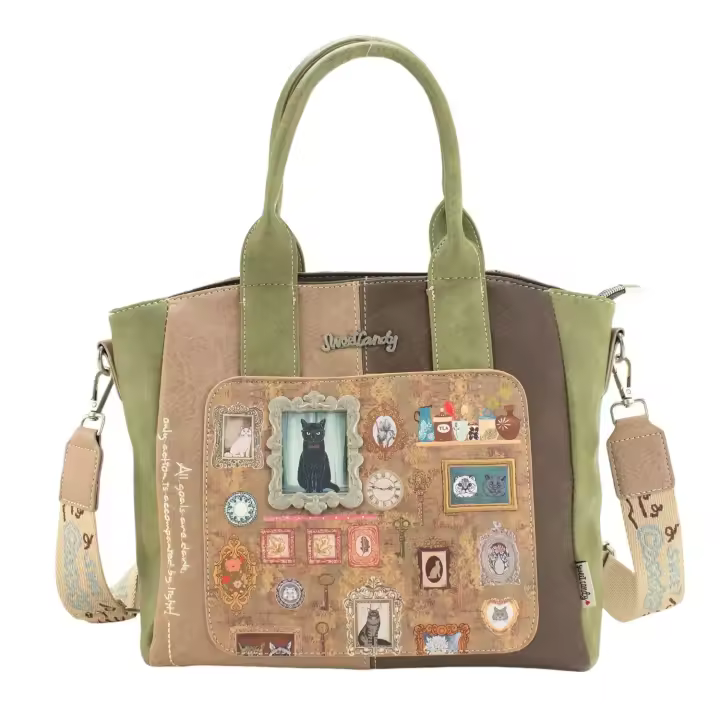 Bolso Tote Elegancia Felina Edición Limitada - 1