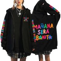 Sudadera De Cuello Alto Para Hombre Y Mujer Estilo Casual Harajuku Con Capucha Y Cierre De Cremallera Suéteres De Hip Hop Callejero Sueltos Para Todas Las Estaciones - details 2
