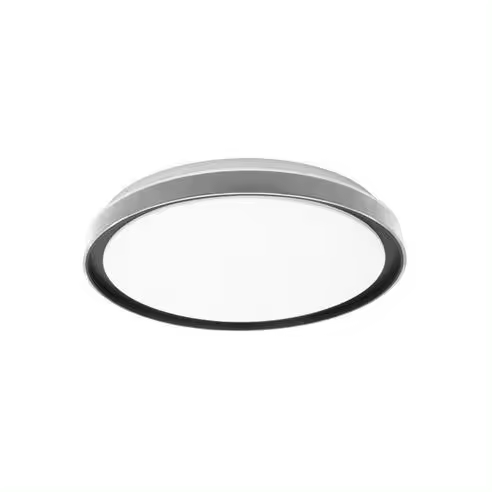 Plafón LED FABRILAMP BIANCA Blanco Negro 7x50x50cm 5400lm Remoto - 1
