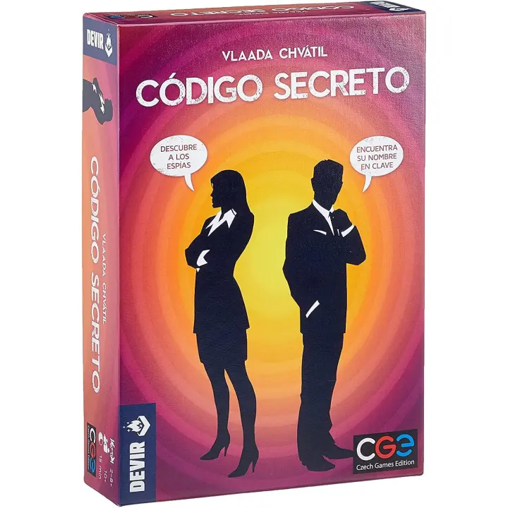 Devir - Código Secreto(Código Secreto con Imágenes,Código Secreto Dúo), Juego de Cartas para Jugar con Amigos - 1