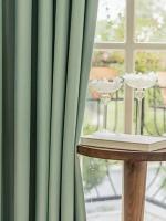 Cortinas De Matcha Con Perforaciones Para Bloquear La Luz Nuevas Para Dormitorio Sala De Estar Balcón Ventanas Bayas Sencillas De Sombreado - details 4