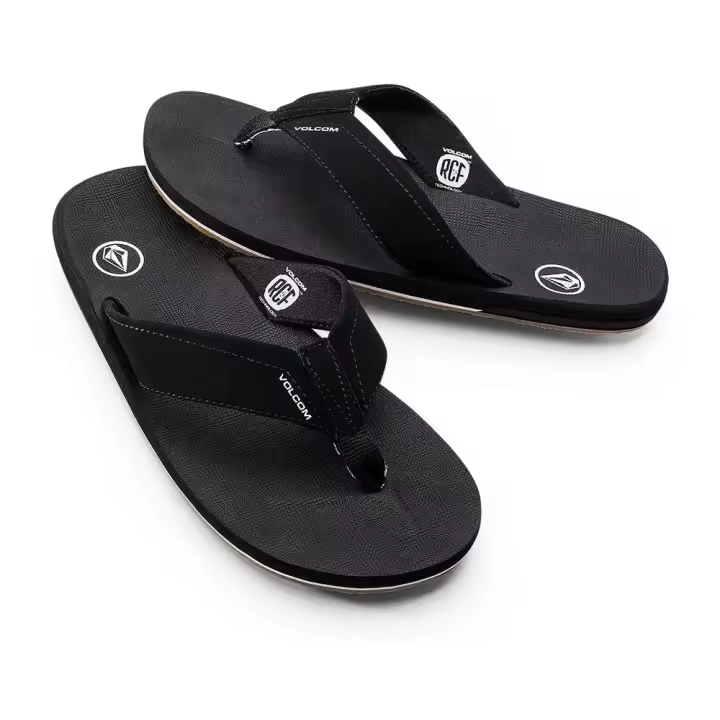 Calzado hombre Sandalias Volcom Sandalias Victor Negro - 1