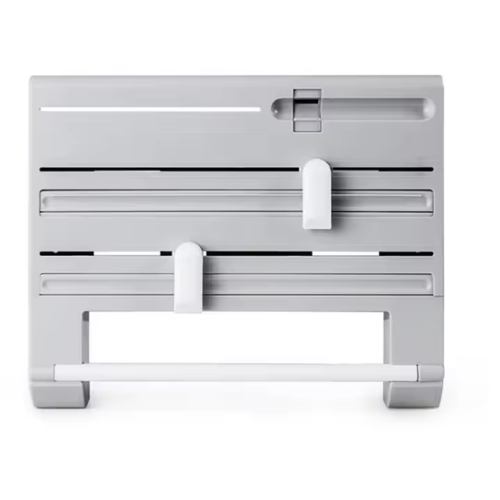 Dispensador de la cocina con 6 espacies de almacenamiento, soporte de almacenamiento con las láminas, dispensador de ABS - 1