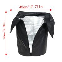 Cubierta Protectora De Maceta Reutilizable Para Invierno Protección Raíces Árbol Antfriozonte Bolsas Para Jardín Exterior Mantener Calido - details 3