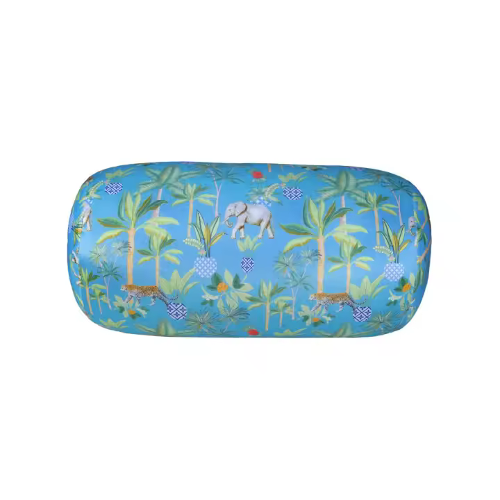 SUN & SURF Cojín - Almohada de Playa 20x30cm. Relax y Anti-estrés. Diseño Estampado y Relleno de Microperlas Microbolas - Comodidad Máxima. - 1