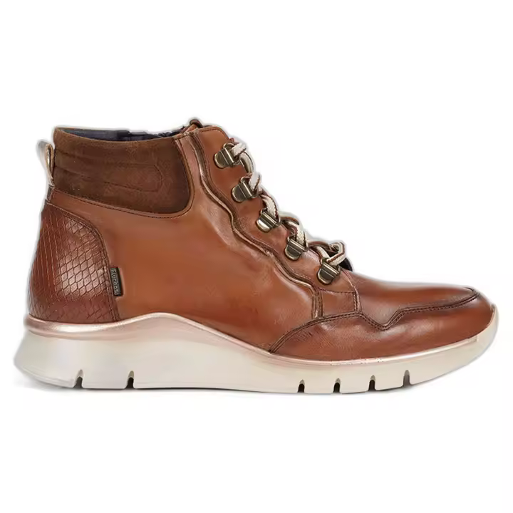 Botines Fluchos  para mujer en color marron - 1