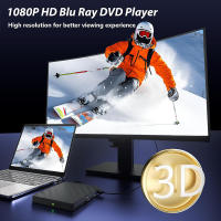 Disco Óptico Externo BD-Combo USB3.0 Type-C Para PC Portátil Y Mac Burner De CD DVD Multifuncional Compatible Con Windows 10 11 - details 3