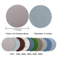 15PCS Discos De Arena 5 Pulgadas Assorted 1000-5000 Grit Papel De Piedra Seco Y Humedal Compatible Con Sopladores Orbitales Aleatorios Para Pulir - details 4