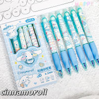 6pcs Bolígrafos De Gel Erasables Sanrio Pochacco Kuromi Cinnamoroll Hello Kitty Para Estudiantes Suministros De Oficina Y Escuela Estilo Japonés - details 6