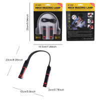 Luz De Trabajo ABS Recargable Por USB Con Ángulo Ajustable Luz Colgante De Cuello LED De Alta Potencia Luz Eléctrica - details 0