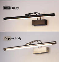 Lámpara De Pared LED Para Baño Negro Cobre AC85-265V Luz Moderna Aplicación En Iluminación De Paredes 8W Soporte De Pared - details 7