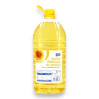 Aceite Refinado de Girasol Aro 5 Litros Aceite de Girasol Aro Ideal para Freidora 5L Más Rendimiento Menos Olores ARO - details 0