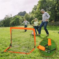 Juego De 2 Redes De Fútbol Para Niños Puerta De Fútbol Portátil Pop up Para Juegos Al Aire Libre Y Interior Práctica De Fútbol En El Jardín - details 9
