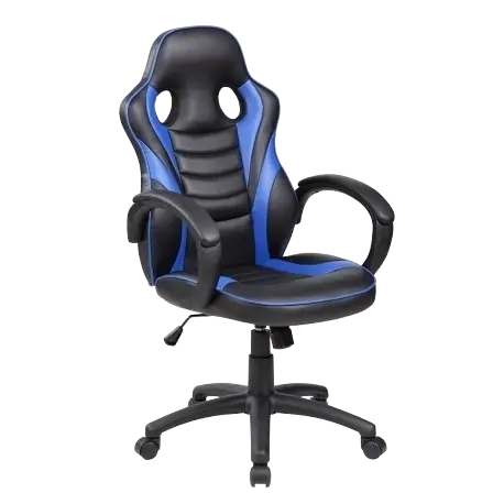 Silla de oficina o estudio SOF 14. Soporte de poliuretano y base de 5 ruedas giratorias Disponible en varios colores - 1