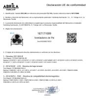 FABRILAMP Ventilador MOTOR DC Indistrial Solar Ciclon 20w Negro 5velocidades 3asp.negras C/puerto Usb Orientable 43x46x40cm panel solar BATERIA DE LITIO y funcionar 9H  con CABLE DE 4,20 METROS  Equipado con PUERTO USB CALIDAD TOP DE CONFIANZA - details 5