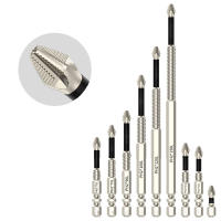 Broca Magnética De Acrílico 25-150mm Anti-Herrumbre Longitud De 150mm PH2 Para Herramienta De Madera Broca De Impacto Antideslizante - details 0