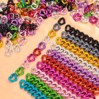 30pcs Bolas De Corazón De Acrílico Metálico Para Creación De Joyas DIY Tamaños 21x19MM Accesorios Para Pulseras Collares Y Aretes - details 3