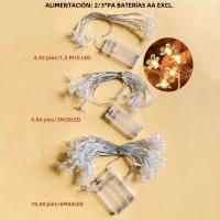 Luces De LED De Flor De Cerezo Con Cristal Para Decoración Interior De Navidad Cadena De Luces Operadas Por Batería Sin Certificación Superlative - details 2