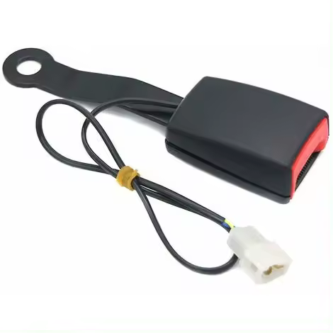 Conector Enchufe Cerradura Leva para Cinturón Seguridad Automóvil - 1