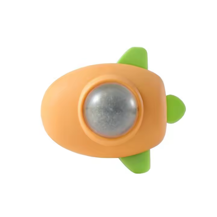 Juguete Para Gatos En Forma De Rocket Autoadhesivo Con Catnip Bola De Masticar Para Gatos Internos Aumenta El Apetito - 1