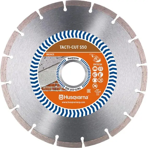 Disco de Corte Husqvarna TACTI-CUTS50-230X22 para Suministros Industriales - 1