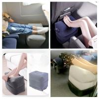 Almohada De Apoyo Para Pies Inflable Portátil Con Almacenamiento Tamaño Triple Para Viajes Al Aire Libre Con Soporte De Piernas - details 1