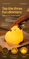 Lámpara De Noche De Silicona Capibara Para Niños Luz De Dormitorio Recargable Por USB Decoración Animal Táctil Para El Lecho - details 23