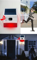 Alarma Solar Inalámbrica 433MHZ Con Sonido Y Luz Flash Para Exterior Sistema De Seguridad Hogar PGST GSM Silbato De Alarma - details 19