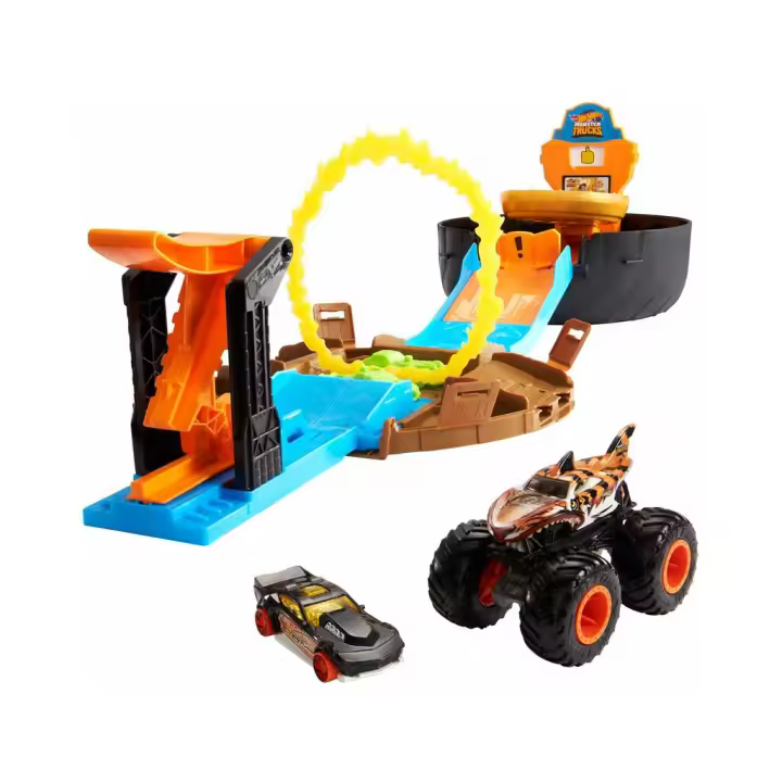 Hot Wheels Vehículos Monster Truck Rueda Acrobacias Mattel GVK48 - 1