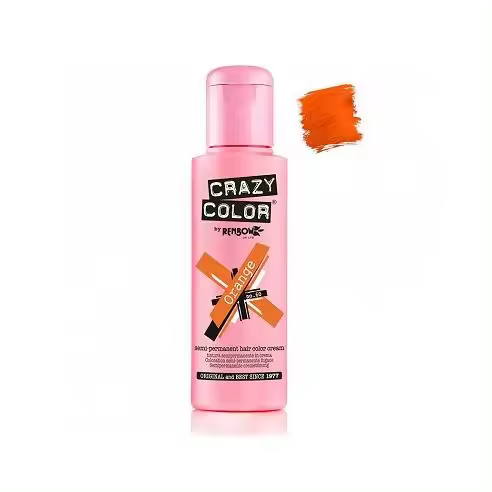 Coloracion de Fantasia Crazy Color 60 Orange 100 ml. - 1