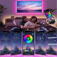 Tira De Luces LED RGB 5050 Con Controlador APP Y Sincronización De Música Luces Cambiantes De Color DIY Flexible Para Decoración De Habitaciones Con Enchufe EU - details 5