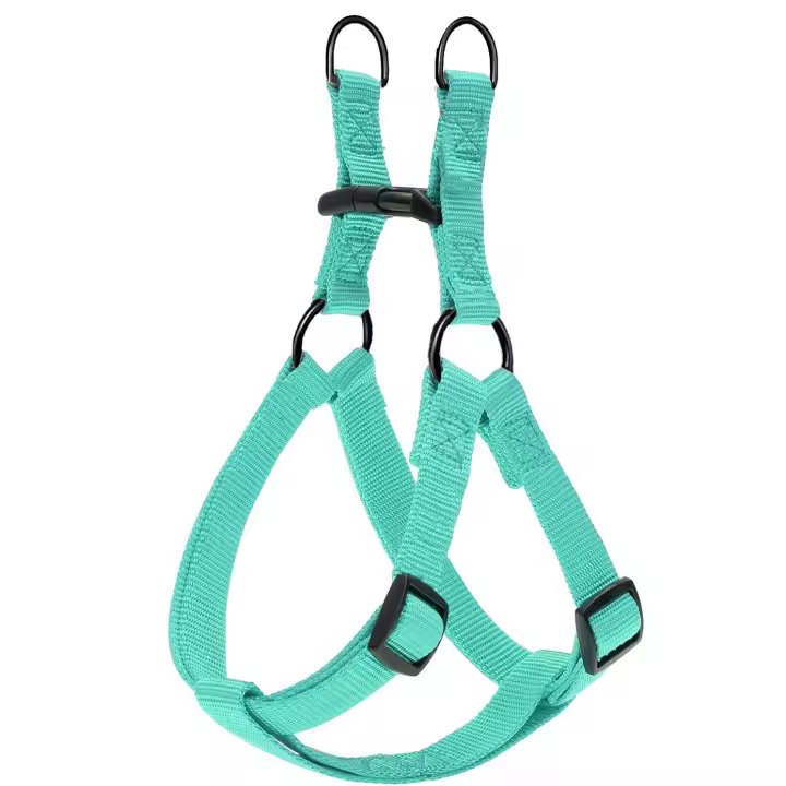 Harnés Para Perro De Color Sólido Tamaño Pequeño Para Entrenamiento Y Caminar Con Estilo De Pasos Material De Poliéster Adecuado Para Todas Las Fases De Vida Del Perro - 1