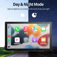 Reproductor Multimedia Para Coche 9 Pulgadas Universal CarPlay Android Auto Con Pantalla IPS Soporte AUX Bluetooth SD Video - details 12
