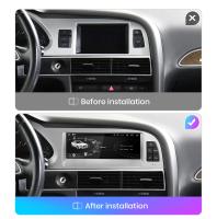 Junsun-Radio Multimedia con GPS para coche Radio con Android 11  8.8 pulgadas CarPlay inalámbrico estéreo para Audi A6 C6 4F 2005-2009 - details 4