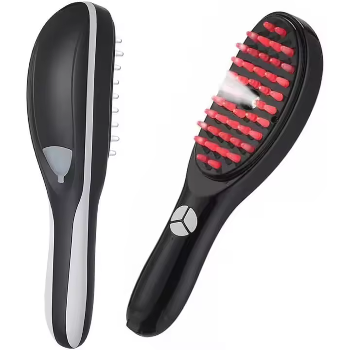 PORCHEDDU Eléctrico de masaje de cuero cabelludo, Peinado de masaje de Cabello with GOMA Blanda - 1
