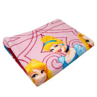 Princesas Disney Toalla Poncho de Playa y Piscina para Niñas de 2 a 6 años, Princesas Disney Poncho Microfibra Tamaño 50x50cm (Desplegado 50x100cm), Poncho Infantil con Capucha Niñas, Color Rosa - details 1