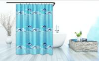 Cortina de ducha de material PEVA con dibujos variable, 1 panel.tela impermeable, 180x180cm,cortina de partición gruesa a prueba de moho, cortina decorativa de baño, 1 paquete - details 5