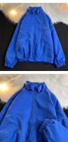Chaqueta De Hombre Oversized Para Calle Moda Otoño Cremallera Abierta Estilo Casual Ajuste Suave Impermeable Tops Todas Las Camisas - details 2