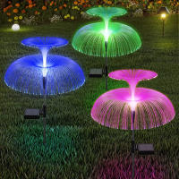 Lámparas De Jardín Solares LED De Medusa Cambio De Color En 7 Colores Impermeables Para Decoración De Patio Camino Jardín - details 5