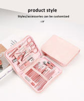 Set De Manicura Para Viajes 7/30pcs Herramientas De Uñas Multifuncionales Tijeras De Uñas Para Dedos Y Pies Acero Inoxidable - details 1