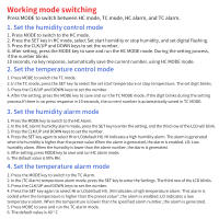 Controlador De Temperatura Humedad Digital Para El Hogar Con Sensor NTC Regulador De Calentamiento Humidificador Deshumidificador EU/US/FR/UK - details 7
