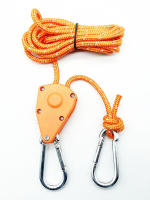 6pcs Cuerda Reflectante De 2/4/5m 4mm Con Fijador Ratcheteado Pulley Tensioner Gancho Para Tienda De Campaña Y Toldo - details 2