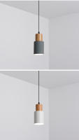 Lámpara Colgante Minimalista Para Dormitorio Y Barra Moderna Nórdica Monohead Small Chandelier Luz De Noche Para Restaurante Y Estudio - details 13