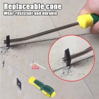 Herramienta De Limpieza Para Grout De Azulejos Cerámicos Y Piso De Hormigón Con Remover De Soldadura Tungsteno Cerdos Herramienta Manual Para Bebés Y Adultos - details 0