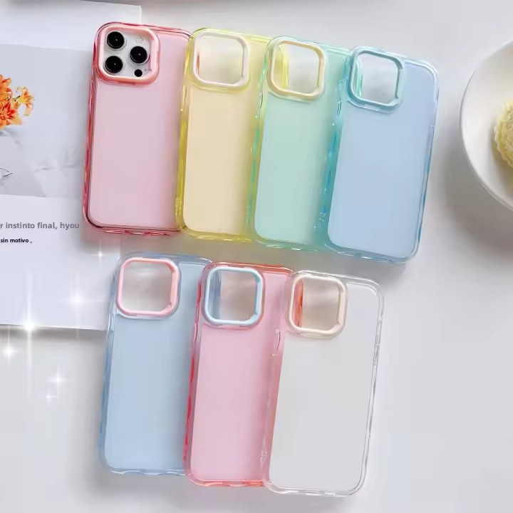 Funda Transparente Antigolpes Suave Para iPhone 16 pro Max 15 plus 14 13 12 11 Silicona Bumper Capa Clara Cubierta Protectora - 1
