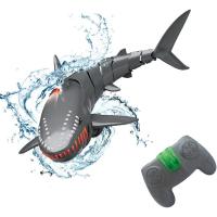 Tiburón teledirigido de juguete, Barco de RC de 2.4GHz, simulación de tiburón de Control Remoto,Juguete de tiburón acuático,Juguete de Piscina Regalo para 6+ Años Niño Niña - details 0