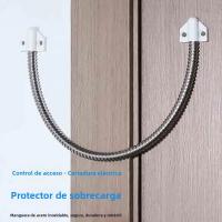 Protector De Cable De Acceso Controlado Anti- Pinza Para Puertas Y Ventanas Montaje Externo Acero Inoxidable 180 Grados - details 0