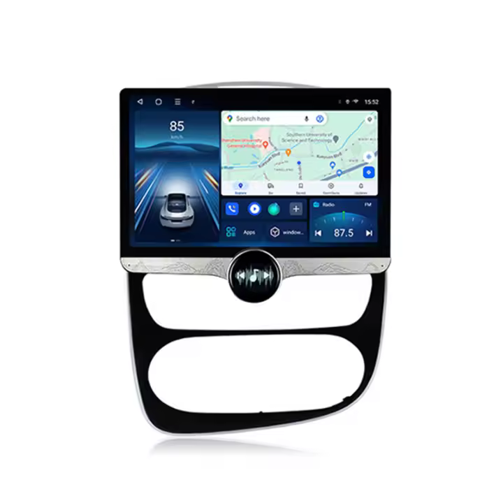 Junsun 11.5" QLED 2K Radio Android 13 CarPlay Auto para Renault Clio 4 2012 2013 2014 2015 2016 2017 2018 2019 sistema multimedia inteligente con CarPlay - 1